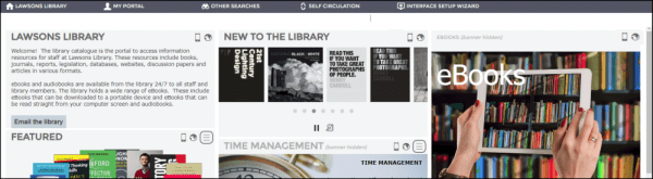 So You Think Your Library Homepage is an Attention Grabber? Wait ‘til you Personalise&nbsp;it